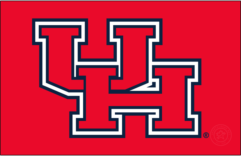 Houston Cougars 2000-2012 Primary Dark Logo diy iron on heat transfer